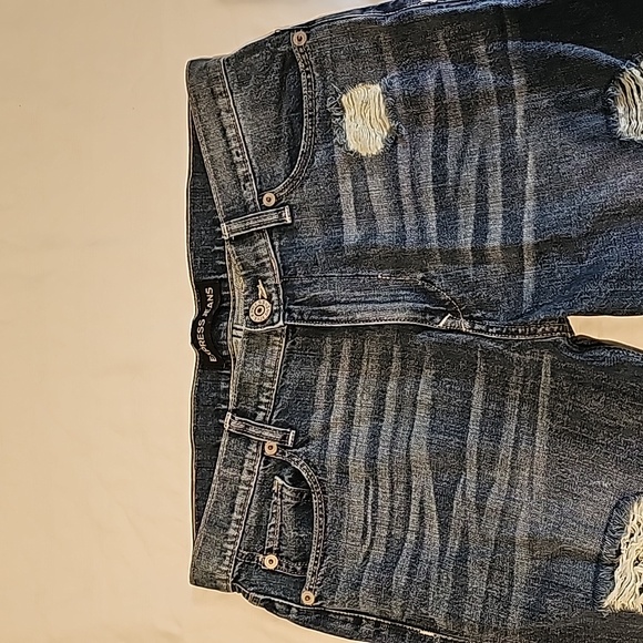 Gently used Express boyfriend jeans - Picture 6 of 7